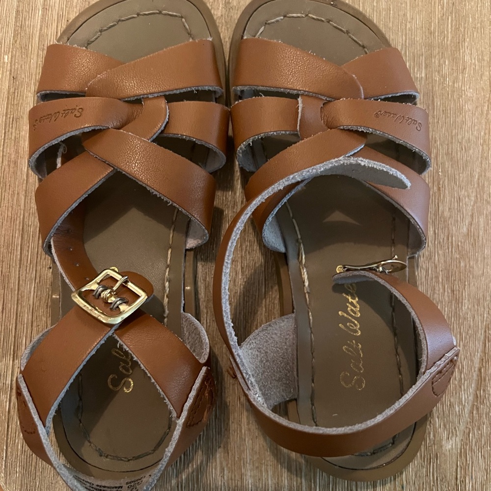 COPY - Girls size 12 salt water sandals